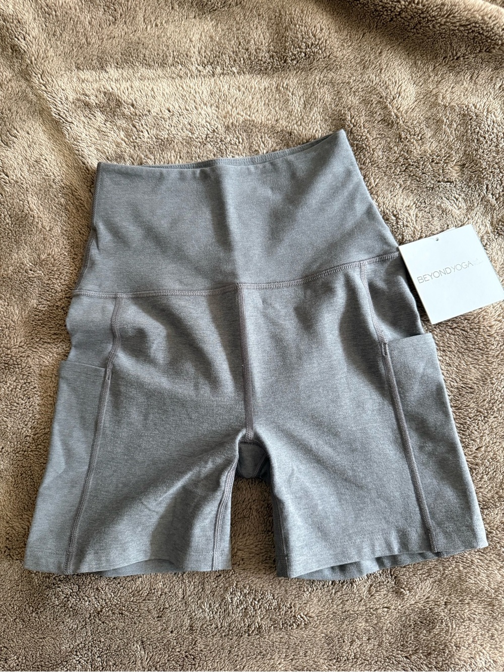 Beyond Yoga Space Dye Pocket Bike Shorts